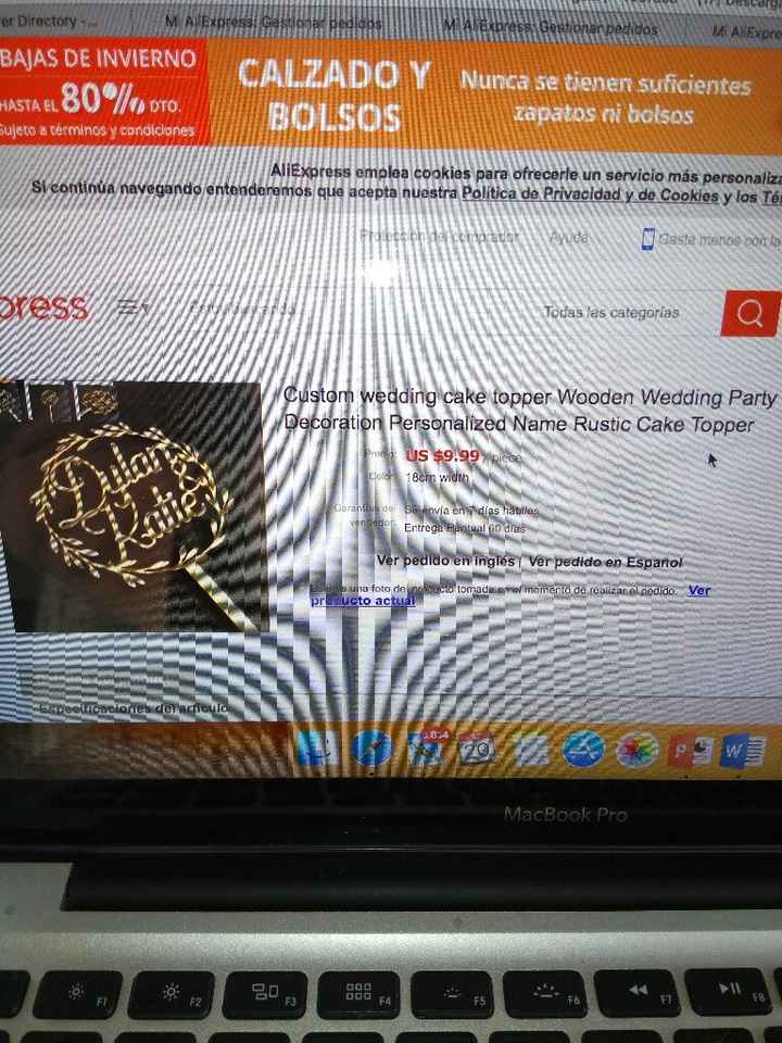 Decoracion en la tarta nupcial... Nuestra elección :nombres para la tarta....   Que os parece??? - 1