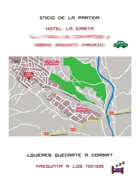 Dentro de la invitación (Cara A)