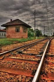 Vías de tren para photocall
