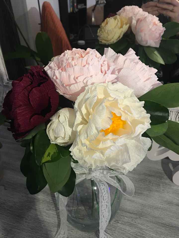 Haciendo las flores de mi boda - 2