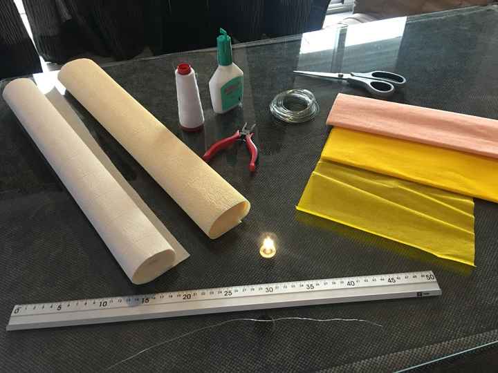 Tutorial para hacer Peonías de papel Crepé - 1