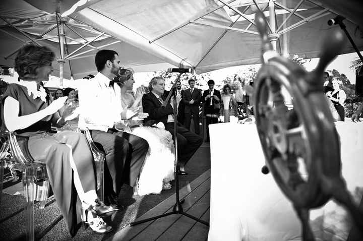 ceremonia y atril