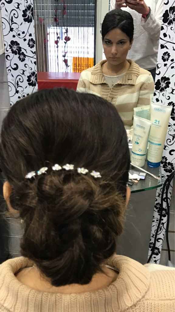 Prueba peinado y maquillaje - 1