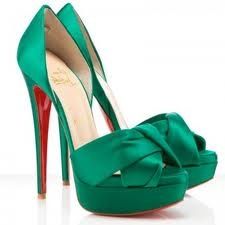zapatos en verde