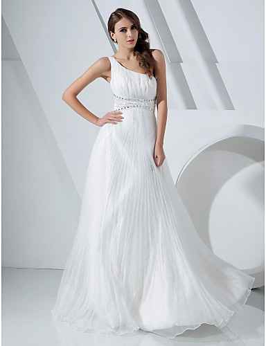 vestido de fiesta en blanco