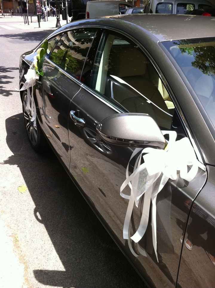 decoracion coche bodas