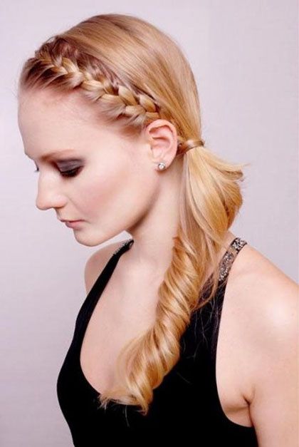 semi con trenza