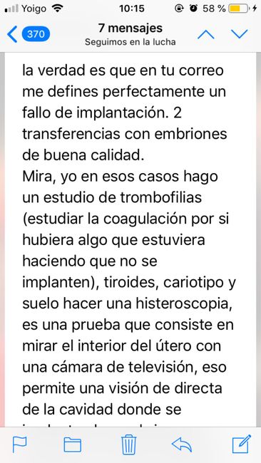 Buscadoras de un primer embarazo y tras muchos intentos no llega 1