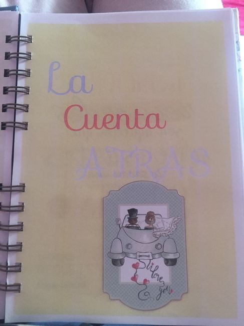 Agenda de la novia. - 2
