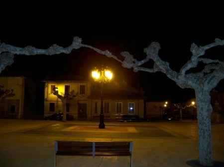 Villasandino de noche