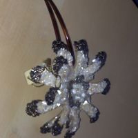 Mi tocado "flor de nacar y plata" (Dublos2010)