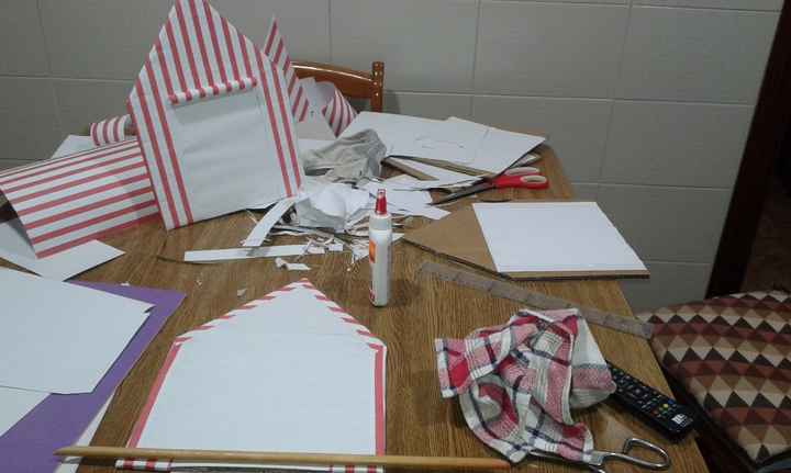 Preparando el seating