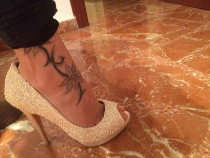 mis zapatitos de novia