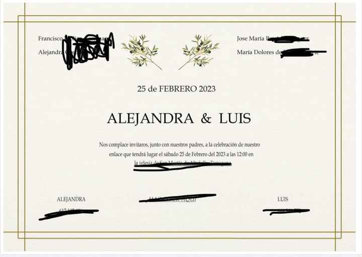 Invitaciones - 1
