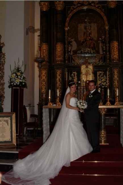 fotos iglesia recien casados