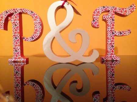 Mis letras!!! Me encantan!! Y a vosotras q os parecen?? - 1