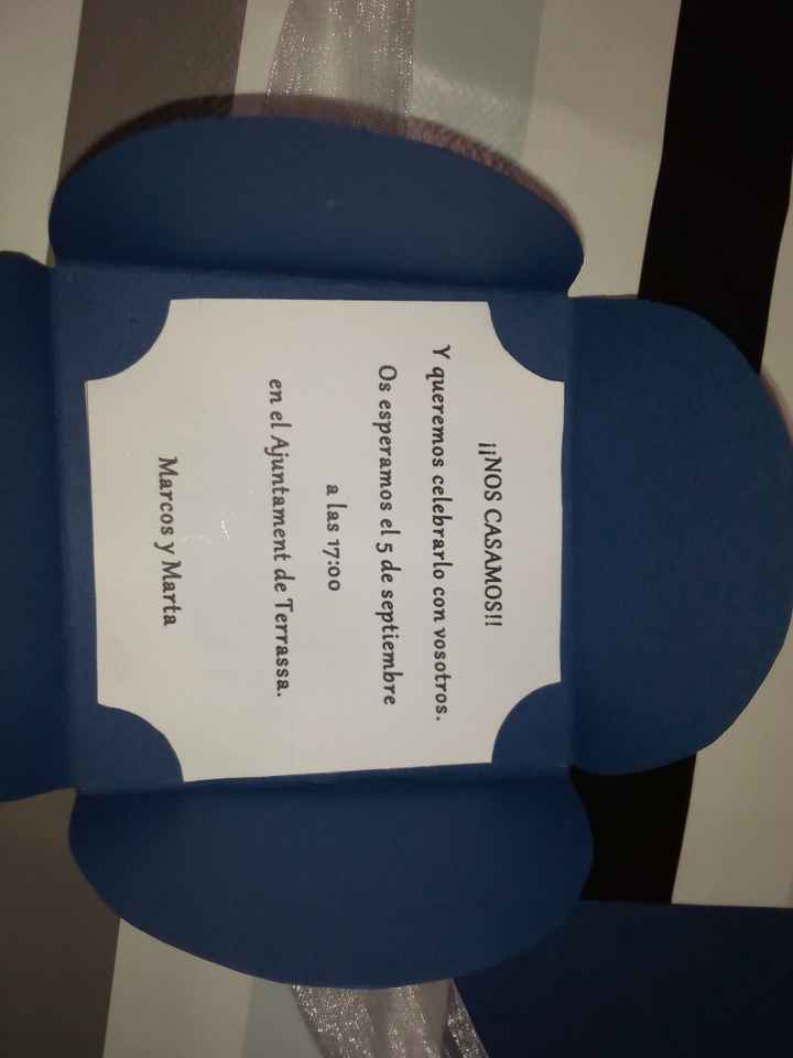 Invitaciones: ¿como son las vuestras? - 2