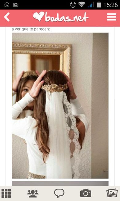 Mantilla y pelo suelto - 1