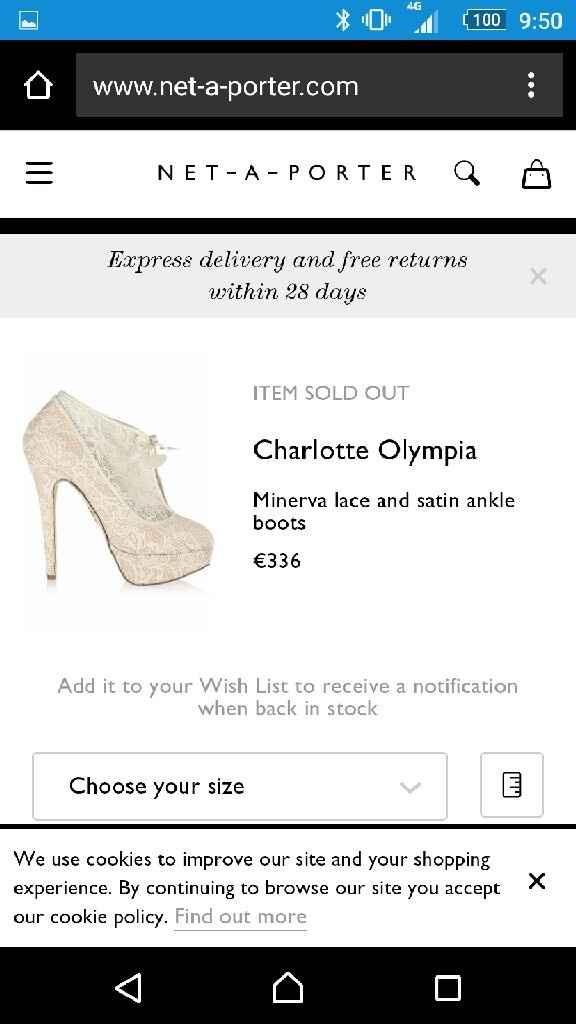 No hay manera de encontrar estos zapatos! - 1