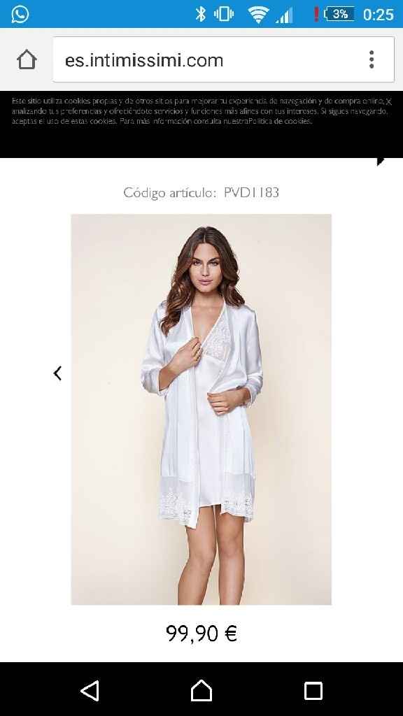 Coleccion novia intimissimi 2016 - 6