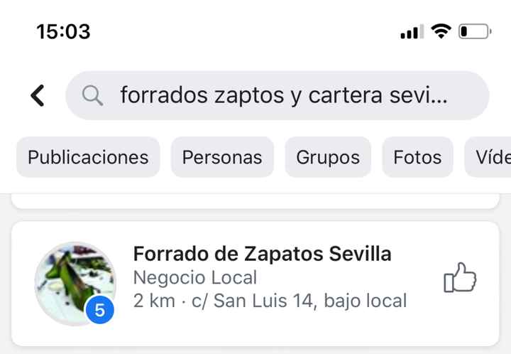 Donde puedo forrar unos zapatos?? - 1