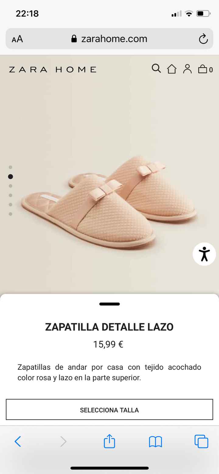 Zapatillas de novia para la bata - 3