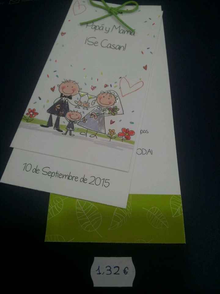 Invitaciones de boda - 1