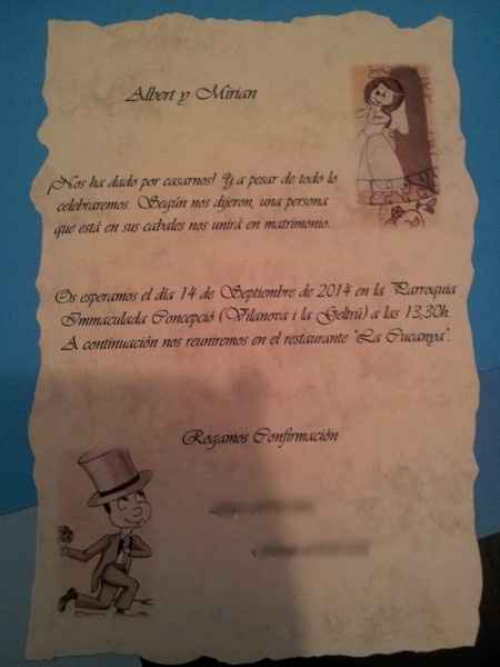 Problemas con las invitaciones - 1