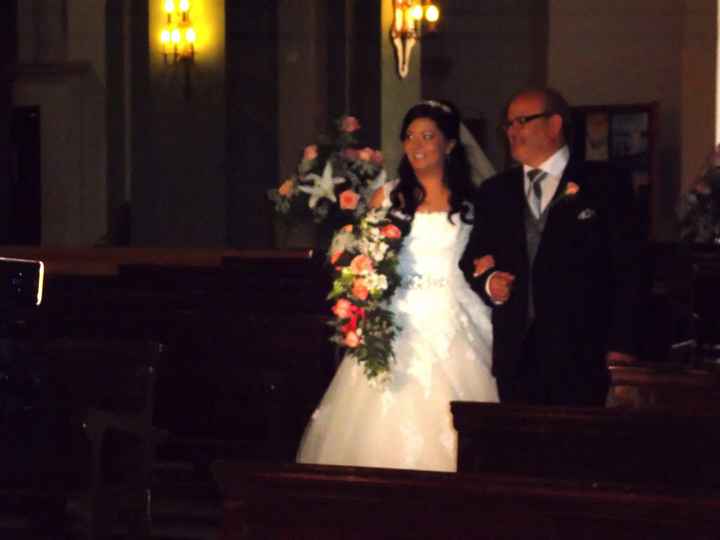 Pasillo hacia el altar