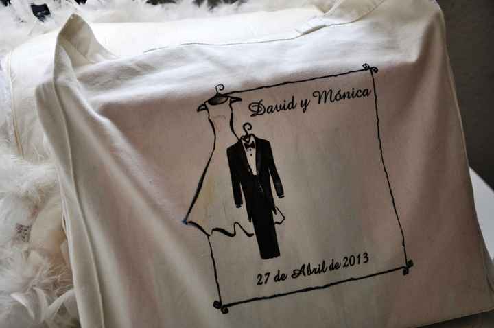 Bolsa preparativos Boda