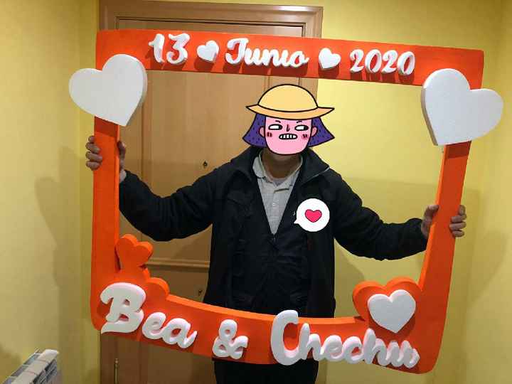 Fotocall móvil en blanco y naranja!!! - 1