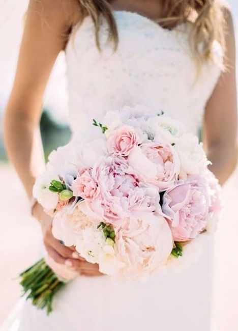 De que color vais a llevar vuestro ramo de novia? - 1