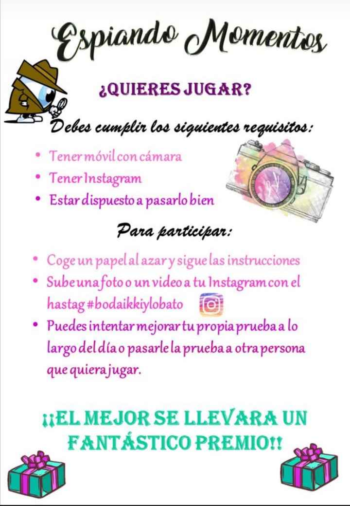 Habrá juegos en tu boda?? o será tradicional?? - 2