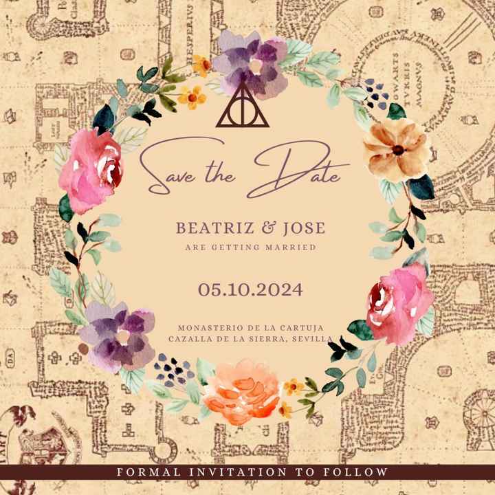 Save the date... Si o no? - 5