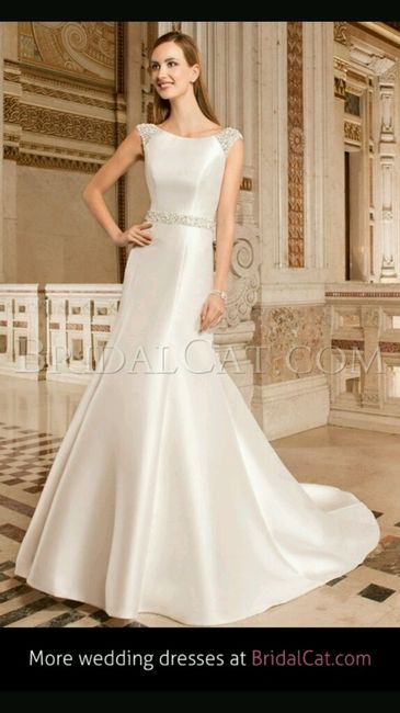 Vestidos mikado - 1
