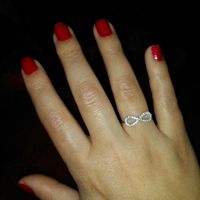 Nuestros anillos de compromiso... - 1