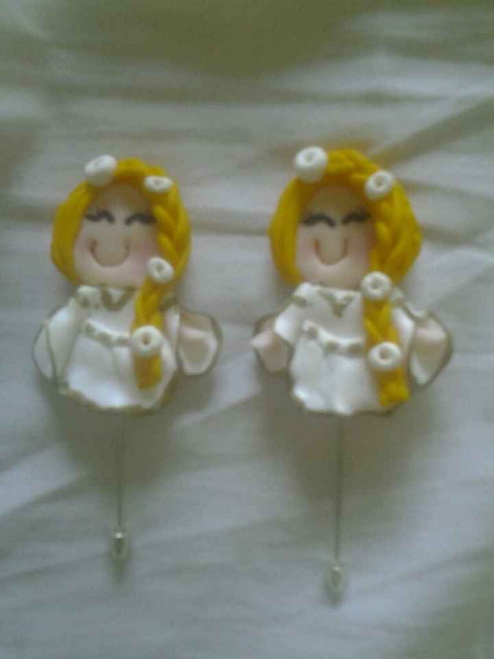 Mis alfileres de muñecas de fimo - 1