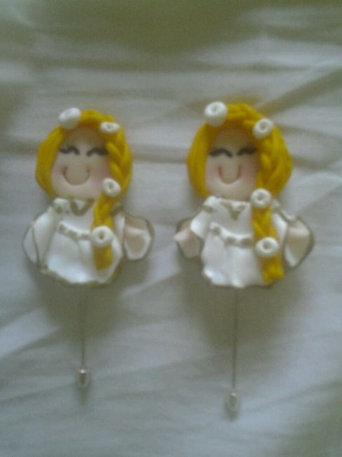 Mis alfileres de muñecas de fimo - 1
