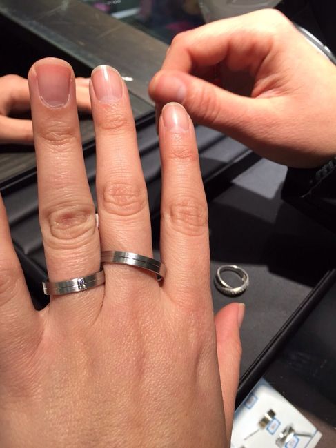 Los anillos de prueba 😍 - 1