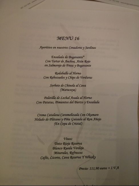 menu adultos