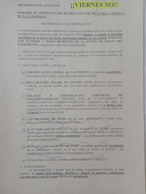 Dudas con el Registro Civil 1