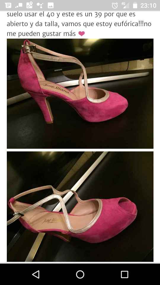 Zapatos fucsia - 2