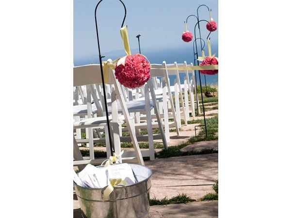 soporte para esferas de flores