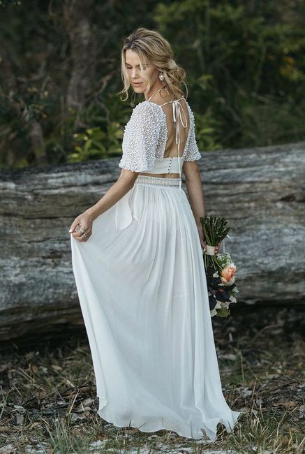 ¿Outfit de novia poco tradicional? - 7