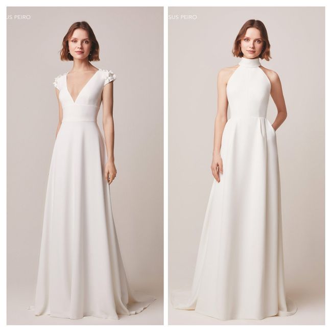 Jesus Peiro, primer desfile de la Valmont Barcelona Bridal Fashion Week 2020 👰 - 2