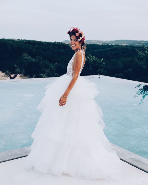 Los vestidos de novia de las influencers (I) 7