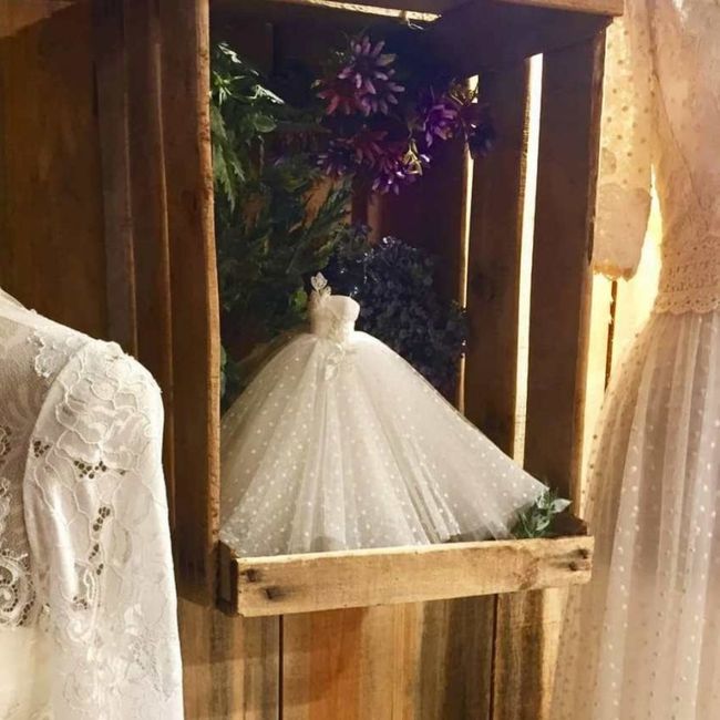 Mini vestido de novia - 1