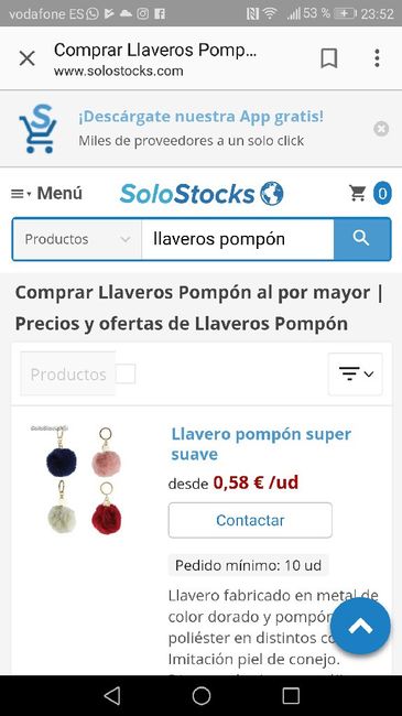  Llaveros pompones - 1