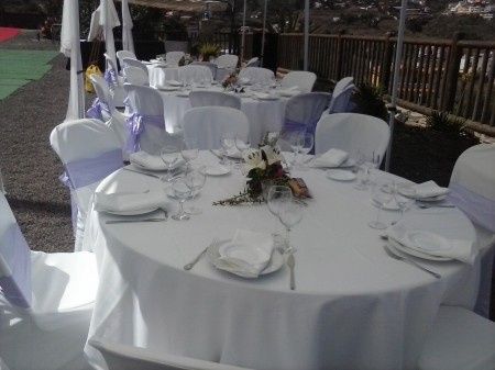 Mesas de invitados