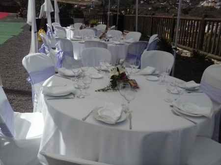 Mesas de invitados